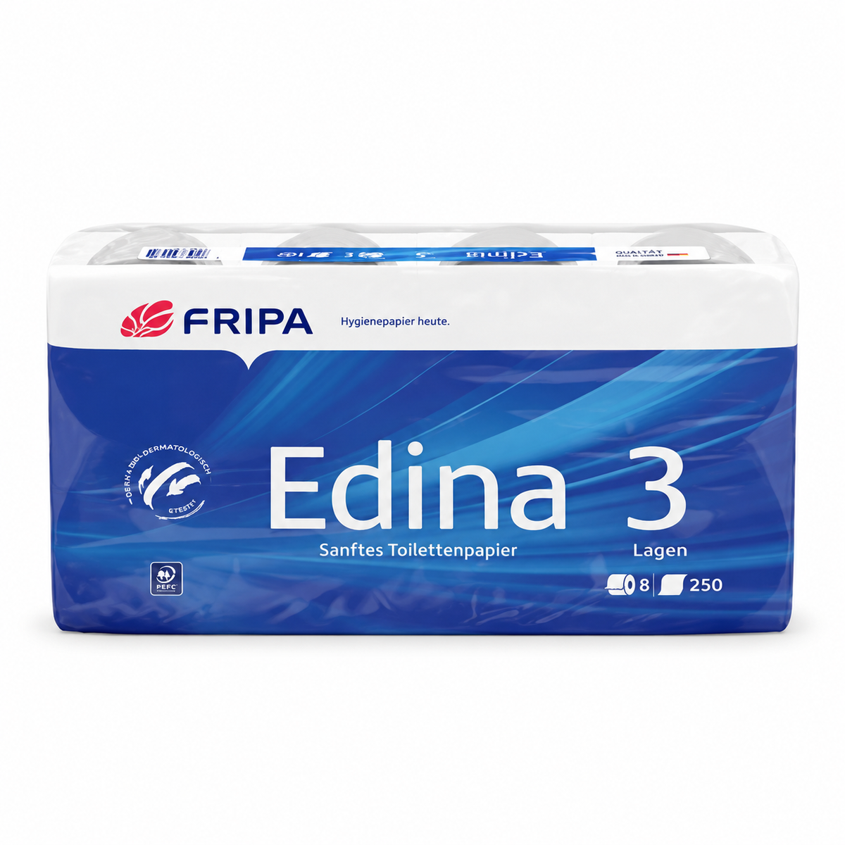 FRIPA Toilettenpapier Edina 3-lagig, 72 Rollen
