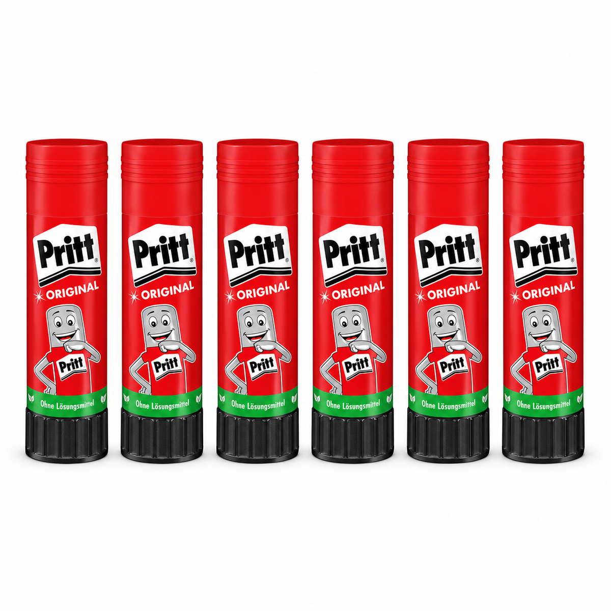 Pritt Klebestift transparent auswaschbar Multipack VE=6 Stück