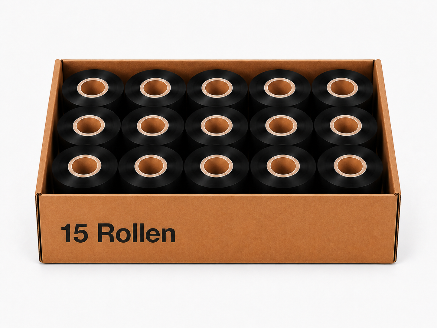 Thermotransferband Wachs 15 Rollen 104mm x 360m K:25,4mm IW