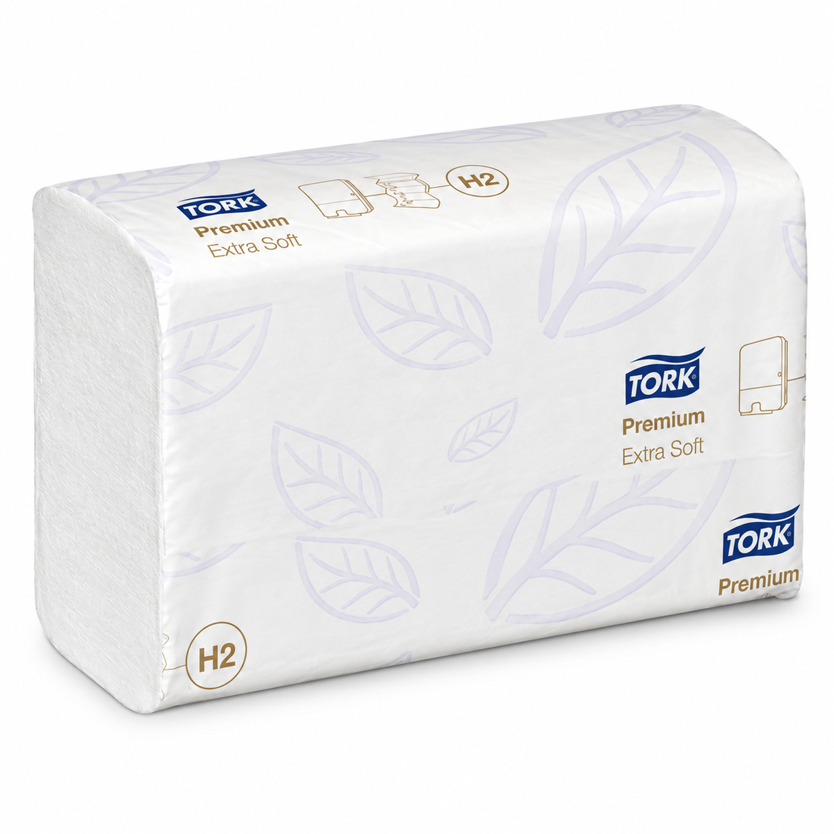 TORK Papierhandtücher 100297 Xpress® H2 Premium Extra Soft Interfold-Falzung 2-lagig 2.100 Tücher