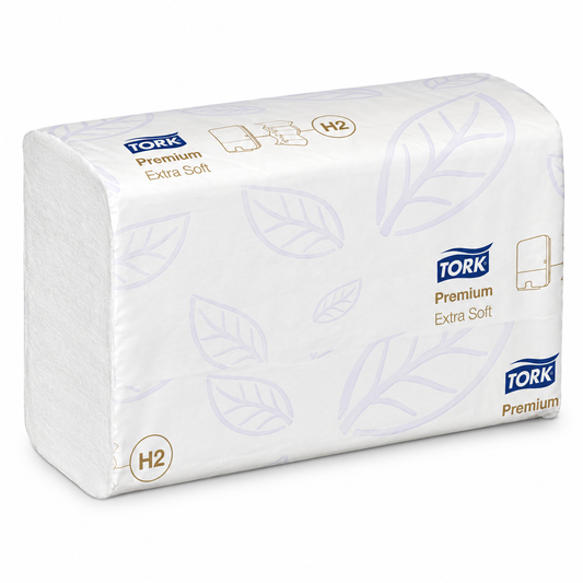 TORK Papierhandtücher 100297 Xpress® H2 Premium Extra Soft Interfold-Falzung 2-lagig 2.100 Tücher