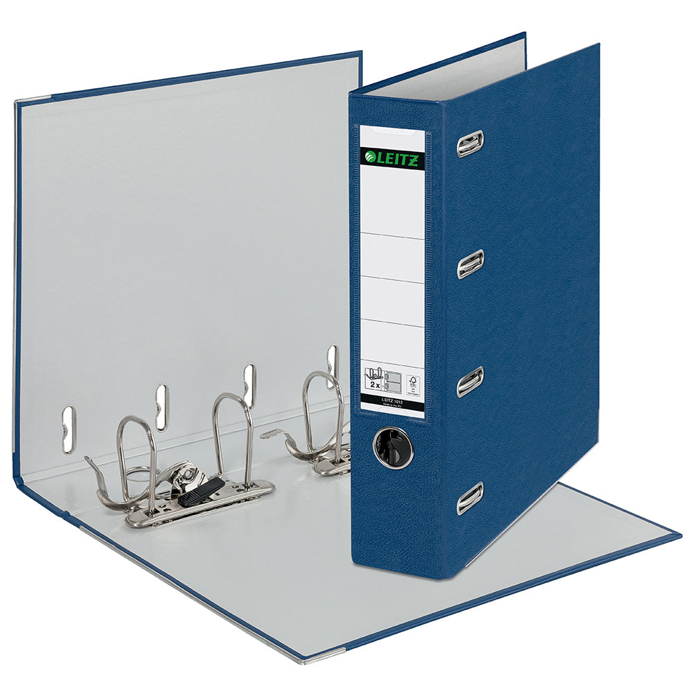 LEITZ Ordner 7,5cm mit Doppelmechanik - Einsteckrückenschild
