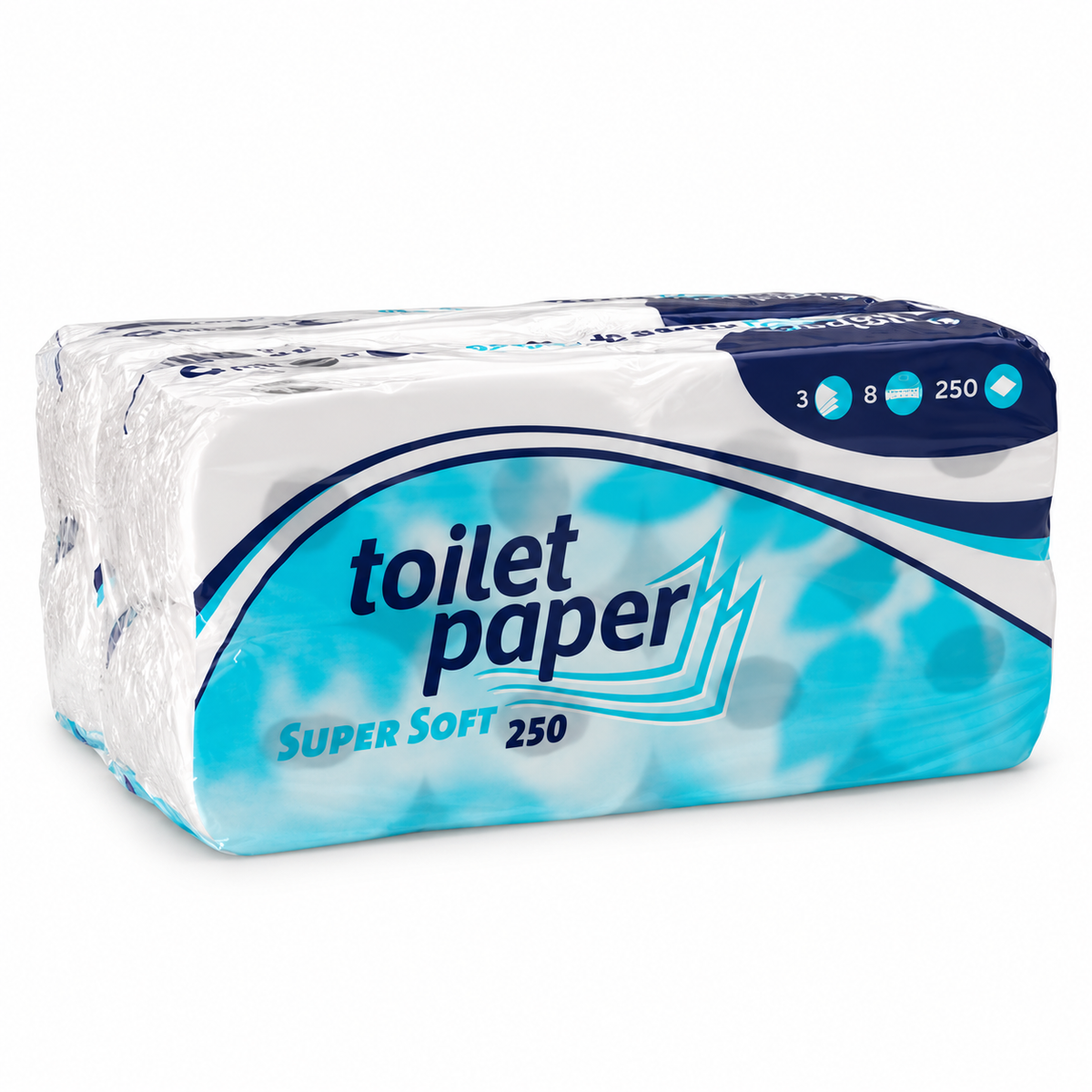 wepa Toilettenpapier SUPER SOFT 3-lagig, 72 Rollen