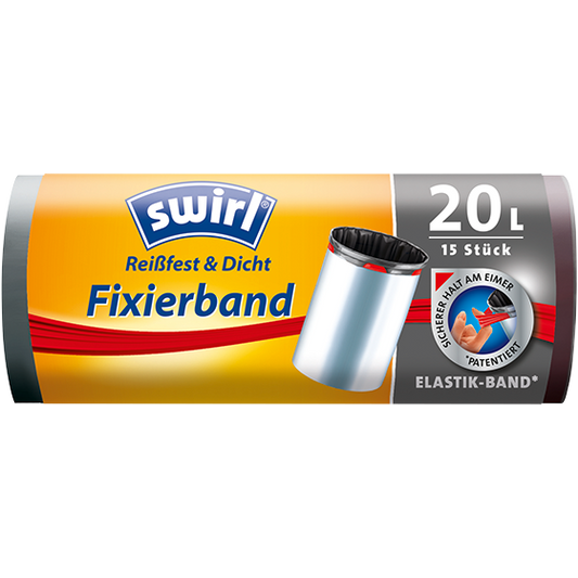 SWIRL Müllbeutel 20L transparent