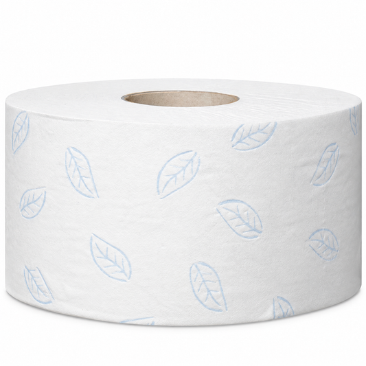 TORK Jumbo-Toilettenpapier T2 Premium Mini 2-lagig Recyclingpapier, 12 Rollen