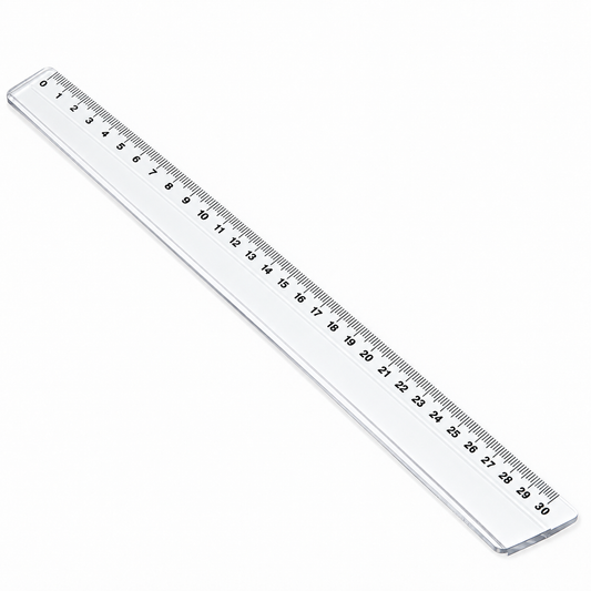 M+L Lineal 30cm glasklar cm / mm Teilung 1 Stück