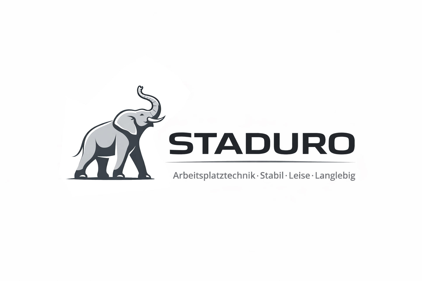 STADURO - Schreibtischgestell LOKI für höhenverstellbare Schreibtische inkl. Bedienfeld / mit Klick Mechanik