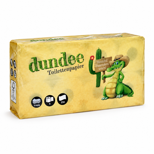 dundee Toilettenpapier 3-lagig, 72 Rollen