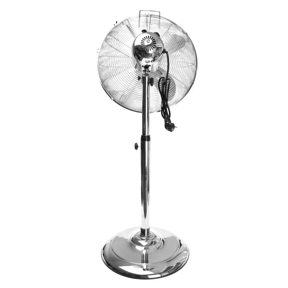 Ventilator / Standventilator NORDWIND 40 cm 50 W mit 3 Geschwindigkeitseinstellungen und Schwenkfunktion - Silber