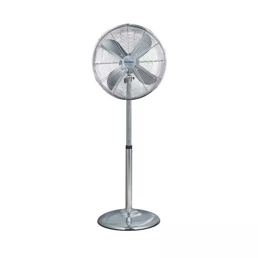Ventilator / Standventilator NORDWIND 40 cm 50 W mit 3 Geschwindigkeitseinstellungen und Schwenkfunktion - Silber