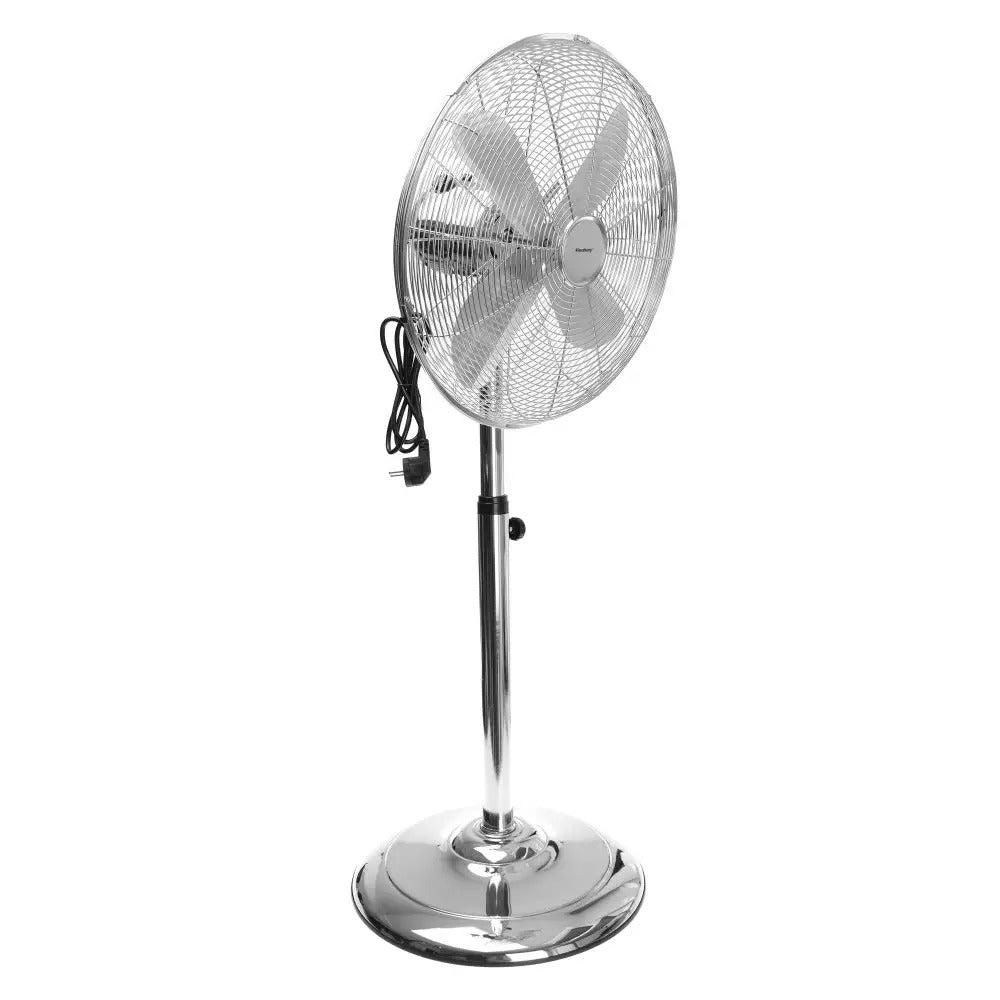 Ventilator / Standventilator NORDWIND 40 cm 50 W mit 3 Geschwindigkeitseinstellungen und Schwenkfunktion - Silber