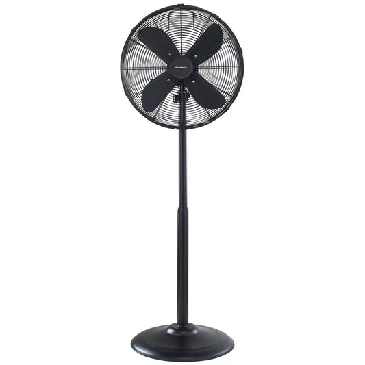 Ventilator / Standventilator NORDWIND 40 cm 50 W mit 3 Geschwindigkeitseinstellungen und Schwenkfunktion - Schwarz