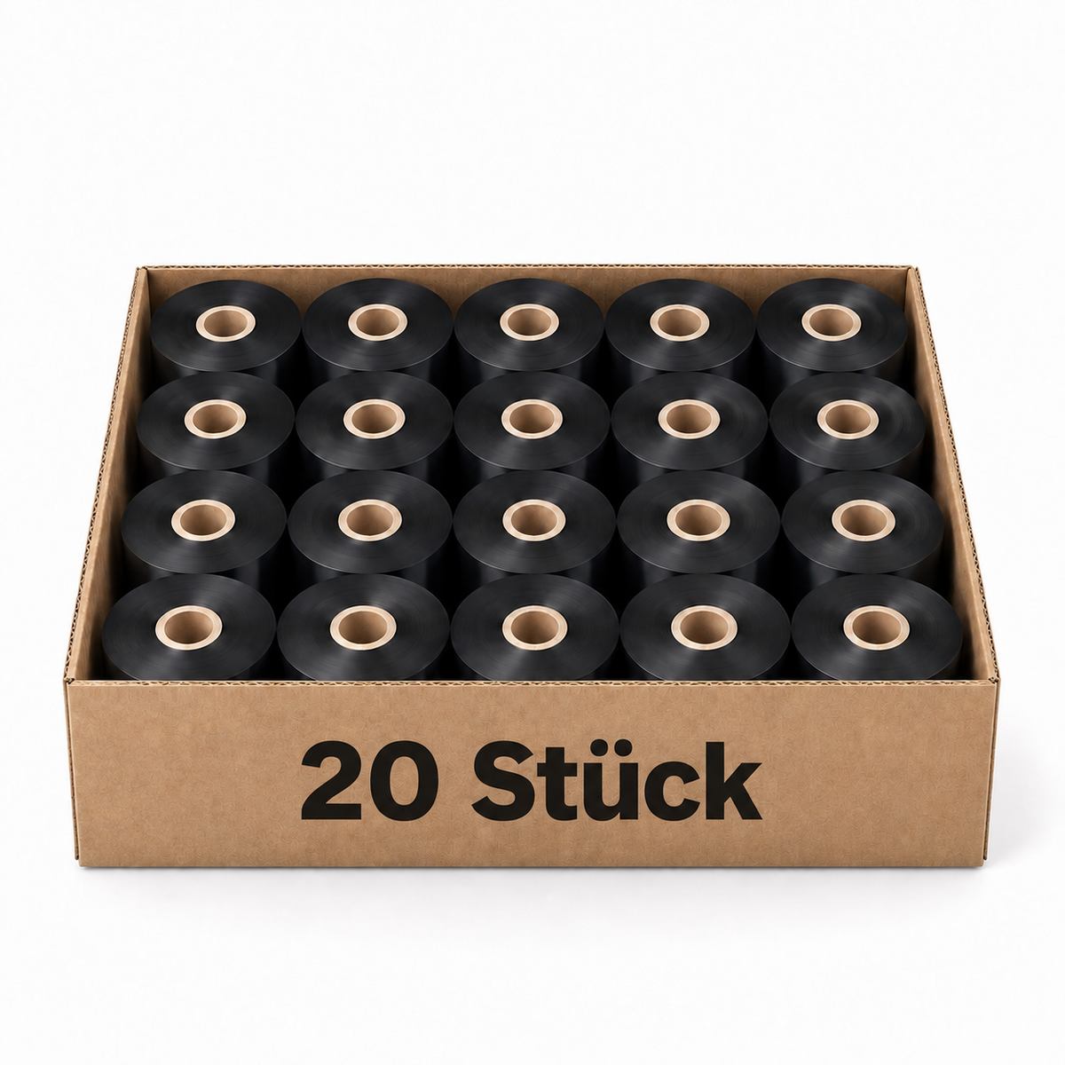 20 Rollen Thermotransferband