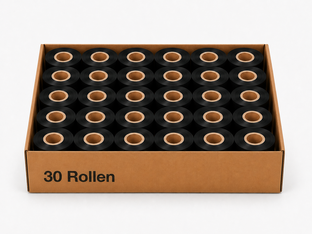 30 Rollen Thermotransferband